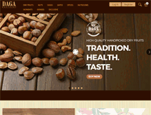Tablet Screenshot of dagabrothers.in